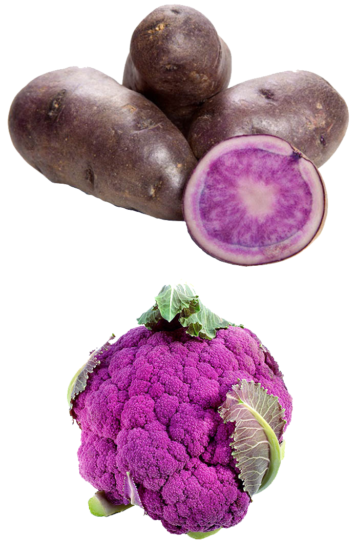 Purple veg